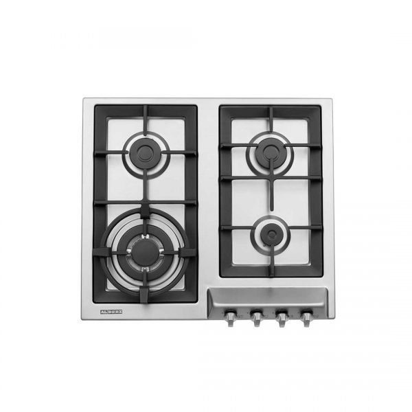 اجاق گاز S 4655 i استیل البرز چهار شعله kiatak.com