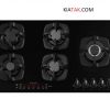 گاز صفحه ای آلتون مدل G518D تایمر دار
